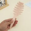 Flexible Curved Vent Hair Brush Detangler with Pointed Tail Handle comb