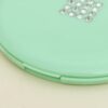 Pastel Round Compact Mirror: Double-Sided Portable Travel Makeup Mirror (Multi-Color)